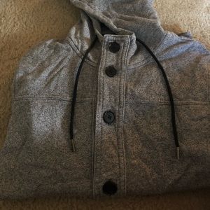 H&M sweater, zip up hoodie